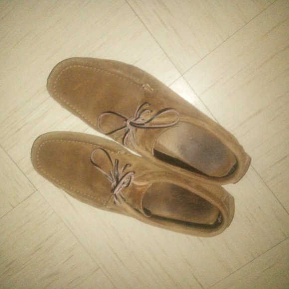 Zegna Casual Italian Suede Shoes (originally $1,000)